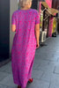 Kina | Modedruck-Kleid in Plus Size