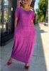 Kina | Modedruck-Kleid in Plus Size