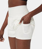 Laurel |  2-in-1-Yogashorts mit hoher Taille und Seitentaschen