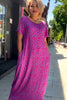 Kina | Modedruck-Kleid in Plus Size