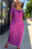 Kina | Modedruck-Kleid in Plus Size