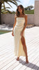Stephanie | Ilana Maxikleid - Gelb