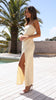 Stephanie | Ilana Maxikleid - Gelb