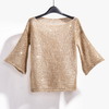 Aria | Pailletten Pullover Luxus