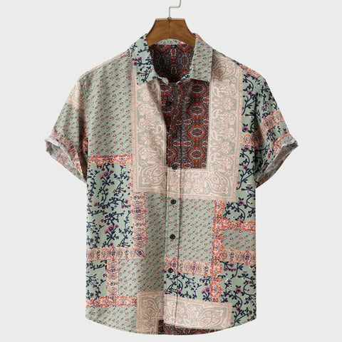 RetroStyle™ Kurzarmhemden – Dein Everyday Essential - RetroStyle™ Kurzarmhemden – Dein Everyday Essential | 