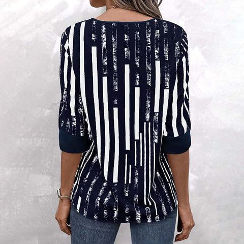 Westley | Vintage Streifenbluse