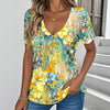 Zaniyah | Vintage Blumenprint T-Shirt