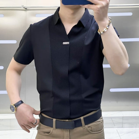 FlexForm Patchwork-Hemd – Der perfekte Mix aus Business und Freizeit f - Flex Form | Men Top