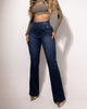 Jayiah | High-Waist Stretch-Jeans mit Schlag