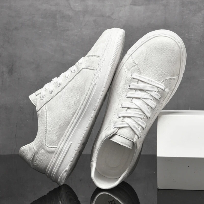 Noah | Leder-Sneakers mit genähten