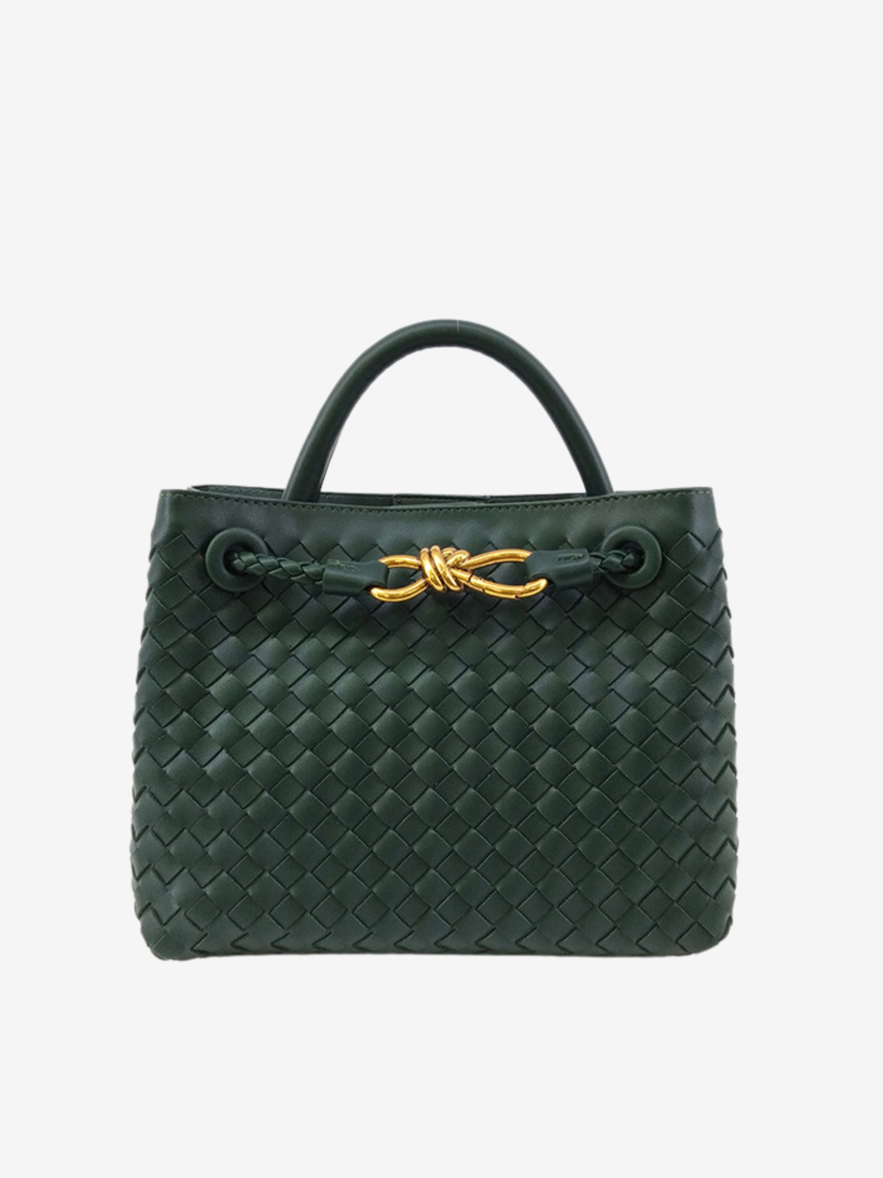 Sabine | Kleine Geflochtene Tasche aus Veganem Leder