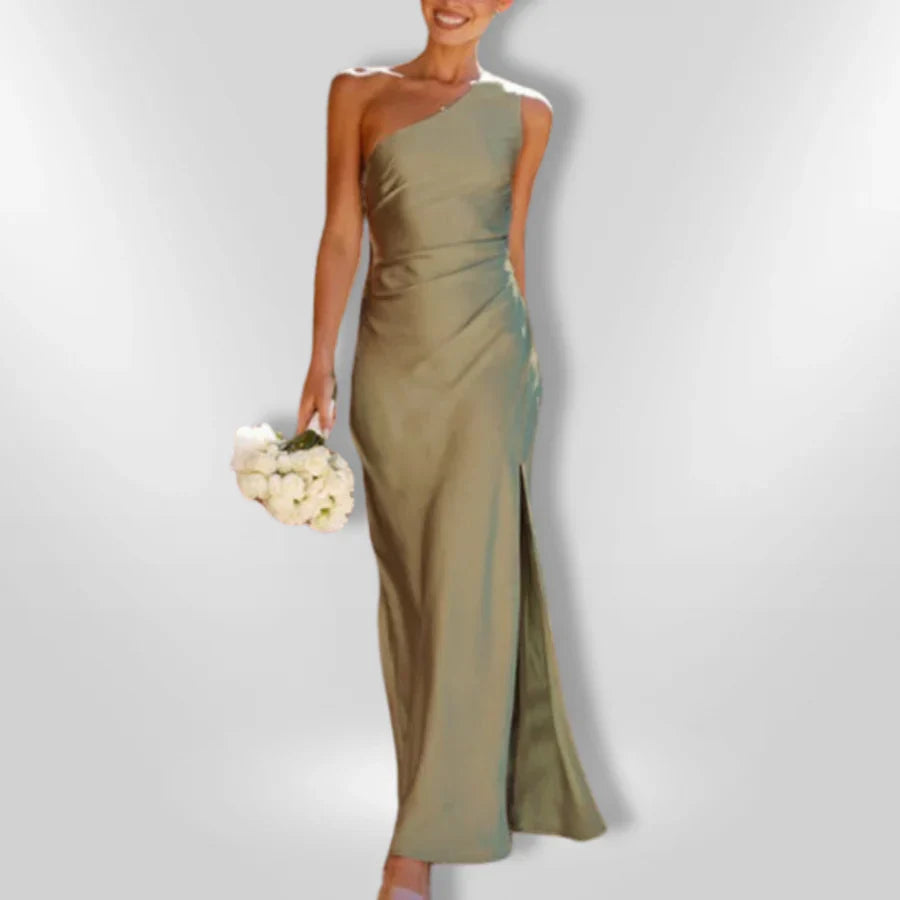 Itzel | Asymmetrisches Kleid mit Schlitz