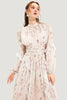 Agnes | Atmosphere ABande's dress with floral scratching