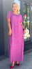 Kina | Modedruck-Kleid in Plus Size