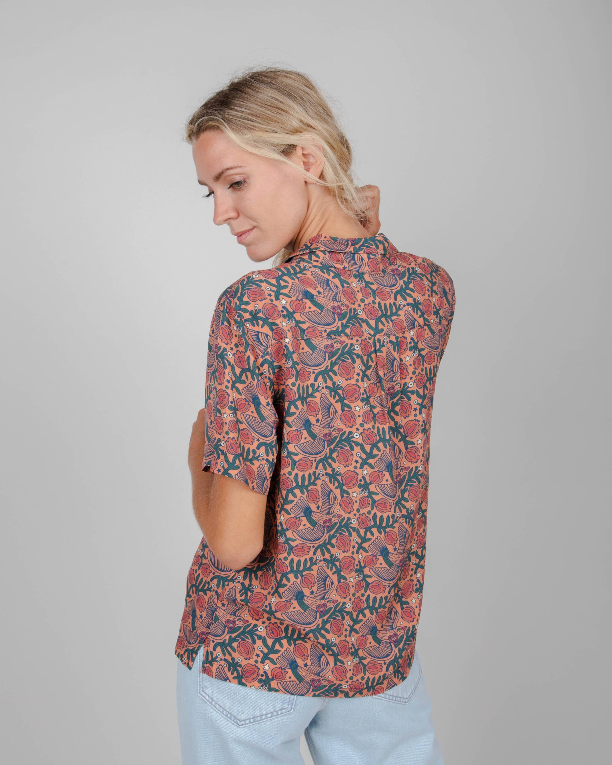 Rachel | Asis Percales Passerine Aloha Bluse