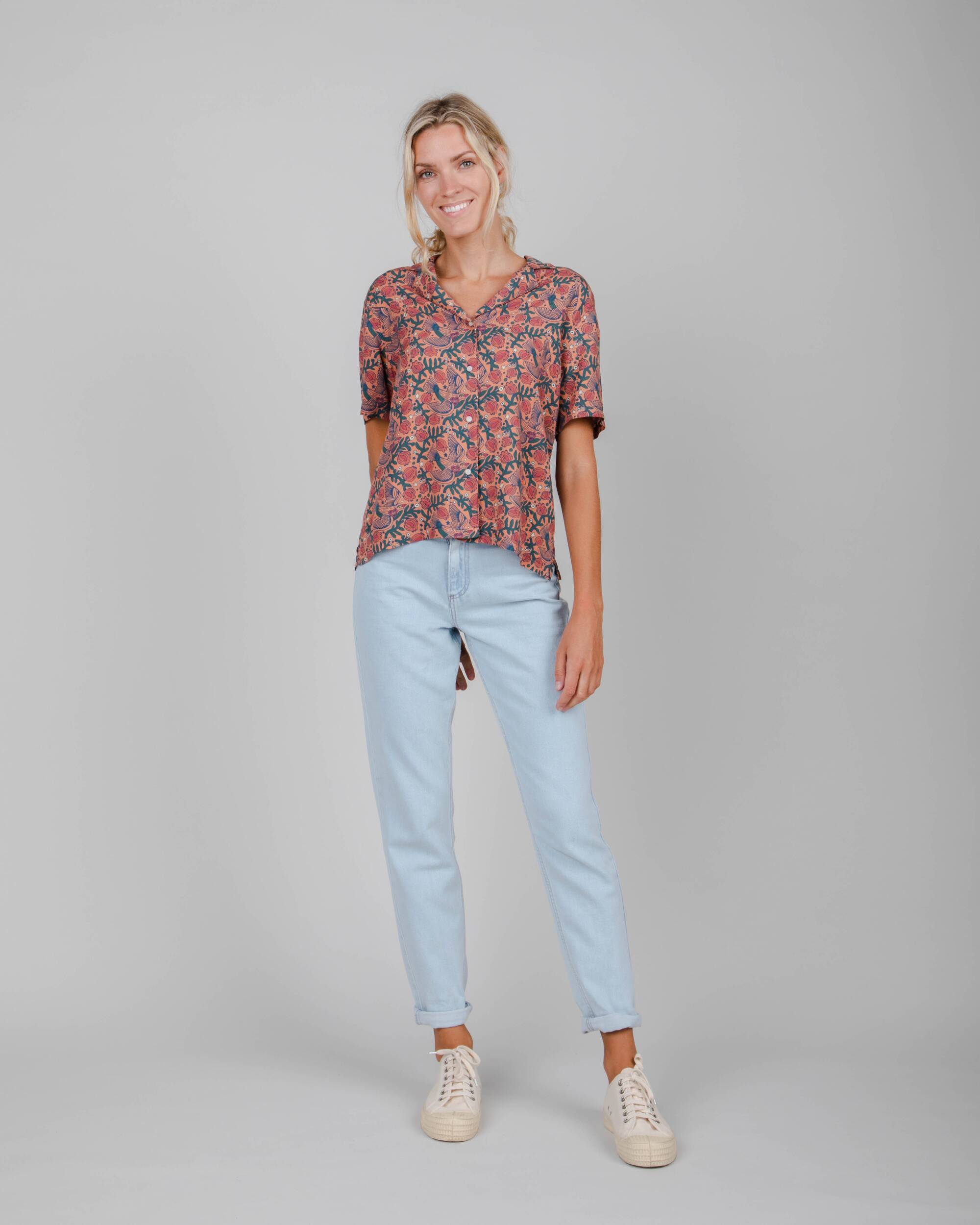 Rachel | Asis Percales Passerine Aloha Bluse