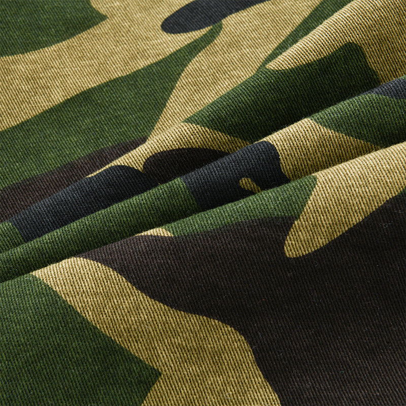 Hunter | Camouflage Canvas Retro-Jacke