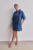 Cara | Denim Minikleid - Blau