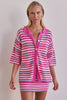 Delilah | Penelope Strick-Shirt Rosa