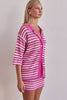 Delilah | Penelope Strick-Shirt Rosa