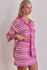 Delilah | Penelope Strick-Shirt Rosa