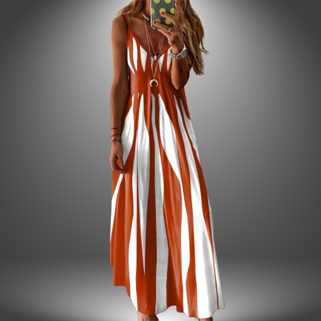 Angela | Handgefertigtes Maxikleid für die Freizeit