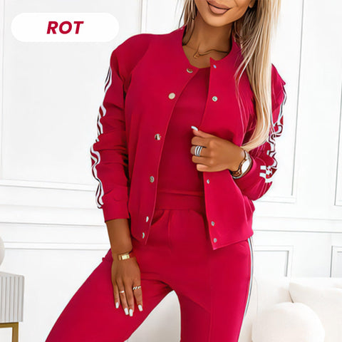 Emma | Dreiteiliges Baseball-Set für Damen
