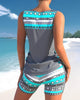 Camelle | Trendiger Tankini-Badeanzug