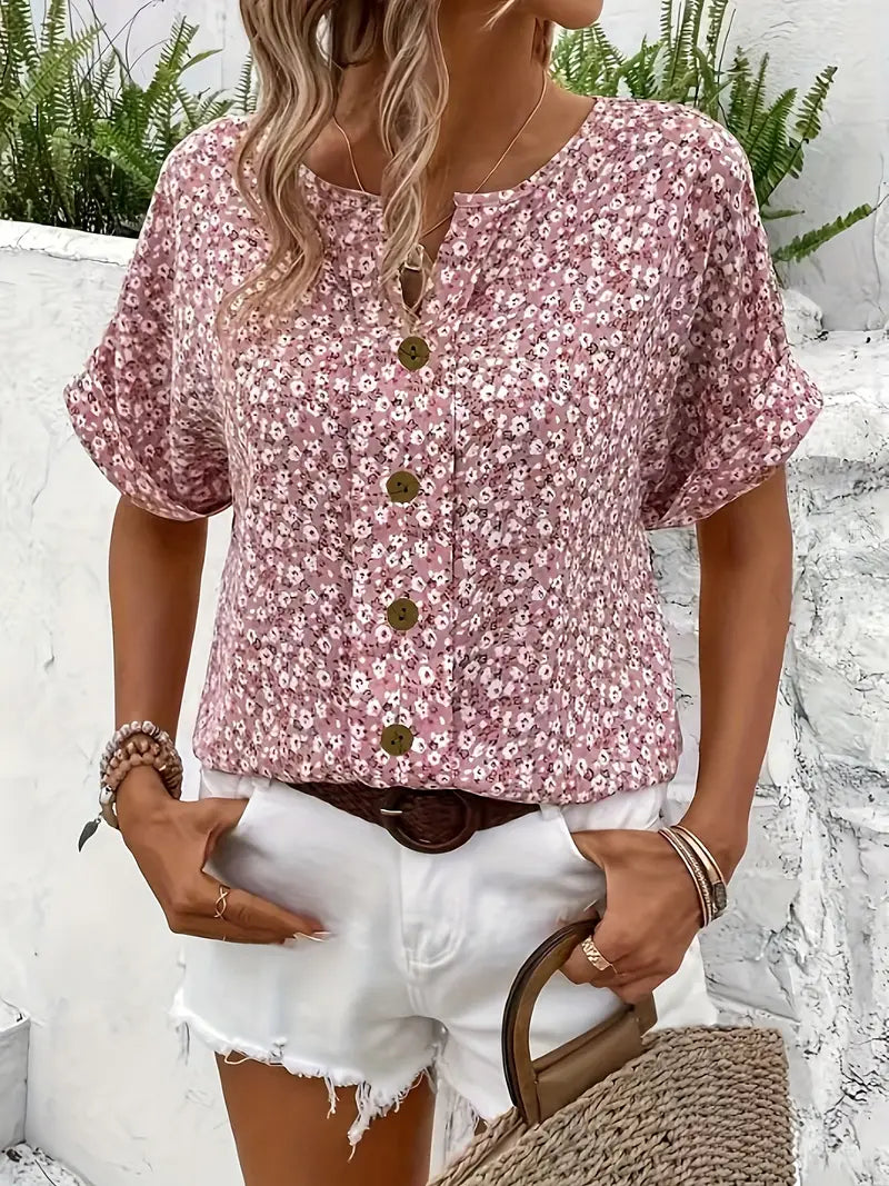 Devine | Sommerbluse Mit Knöpfen