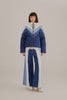 Nico | Patchwork-Denim-Weitgeschnittene Hose