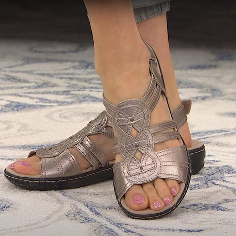 Eunice | Heißer Verkauf Frauen orthopädische flache Sandalen