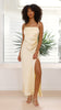 Stephanie | Ilana Maxikleid - Gelb