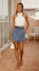 Terrance | Jamaya Mini-Rock - Blaue Jeans