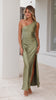 Lora | Victoria Maxikleid - Olive