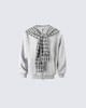 Brooklynn | Karo-gefütterter Dual-Wear Reißverschluss-Hoodie