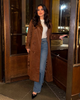 Marie | Banbury Wildleder Trenchcoat