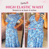 Tate | Kleid mit Blumenmuster und V-Ausschnitt