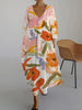 Tariq | Lucasta - Bequemes Kleid mit Blumenmuster und V-Ausschnitt