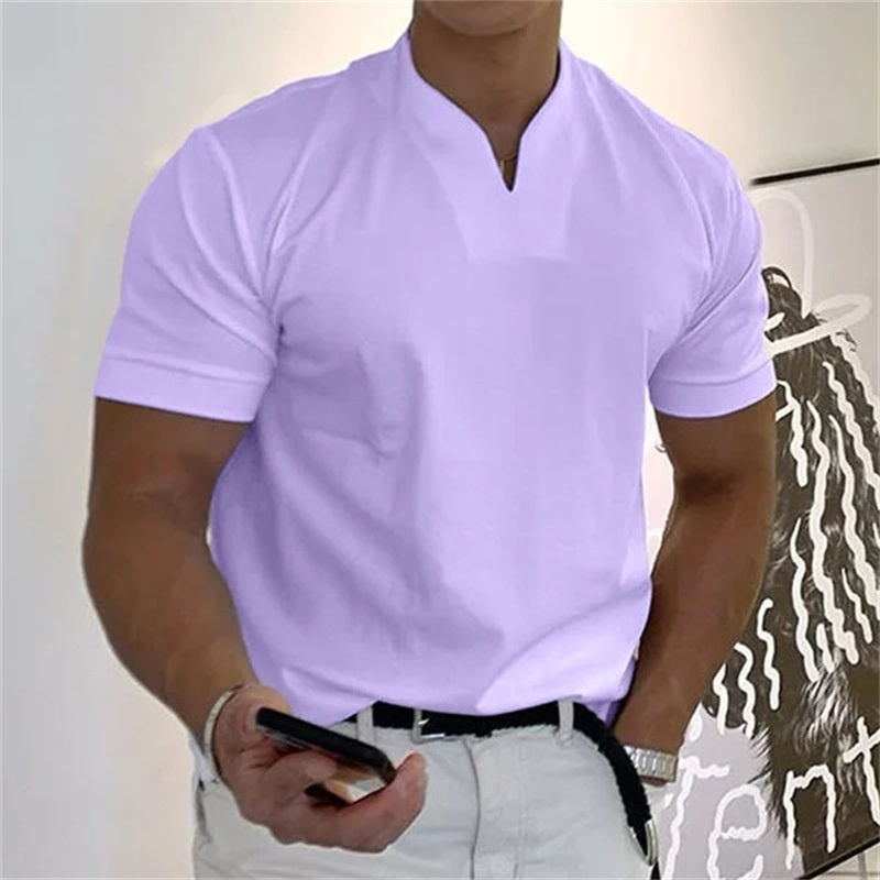 Elias | Herren Business-Fitness-T-Shirt mit kurzen Ärmeln