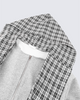 Brooklynn | Karo-gefütterter Dual-Wear Reißverschluss-Hoodie
