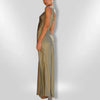 Itzel | Asymmetrisches Kleid mit Schlitz