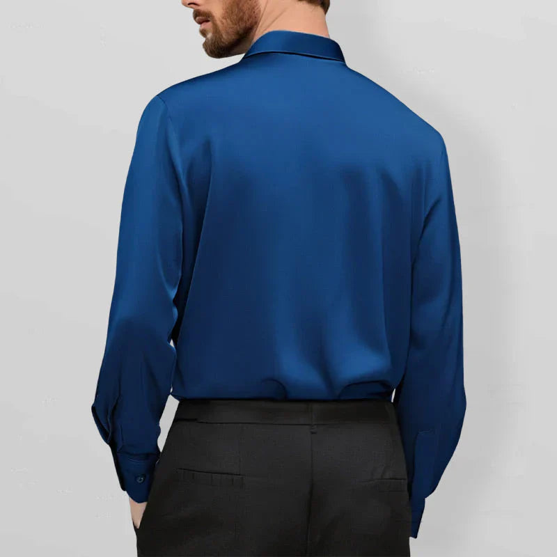 Santiago | Elegantes Faltenfreies Elastisches Hemd