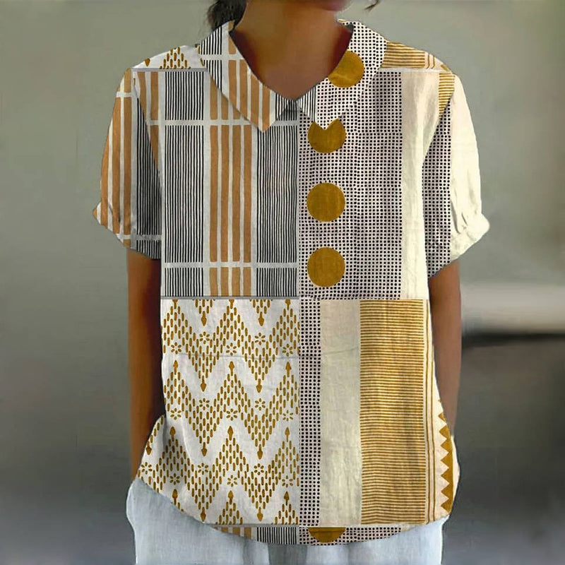 Camila | Vintage lässige Bluse