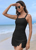 Kate | Damen Vintage Bauchkontroll-Zweiteiler Tankini Badeanzug