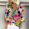 Bernadette | Bunte Bluse mit Blumenmuster