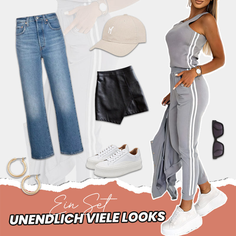 Emma | Dreiteiliges Baseball-Set für Damen