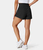 Laurel |  2-in-1-Yogashorts mit hoher Taille und Seitentaschen