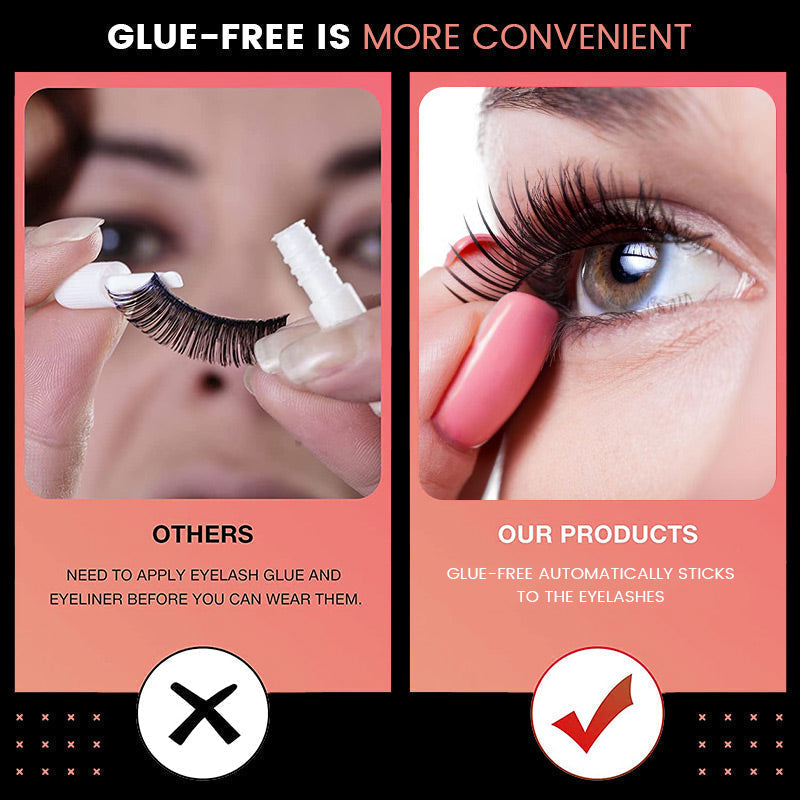Feline | Wiederverwendbare selbstklebende Wimpern - Kauf 1, erhalte 1 gratis