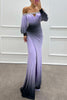 Celina | Elegantes Ombre-Maxikleid
