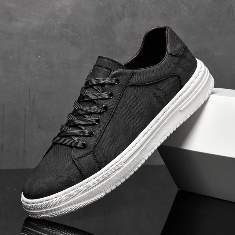Noah | Leder-Sneakers mit genähten